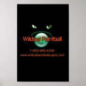 Wildcat Paintball Poster (Vorne)