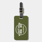 Wildcat River New Hampshire Kayak Gepäckanhänger (Vorderseite vertikal)