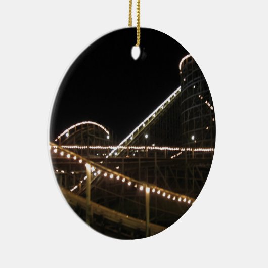 Wildcat Roller Untersetzer Hersheypark Keramikornament (Rechts)