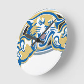 Wildcat Runde Wanduhr (Winkel)