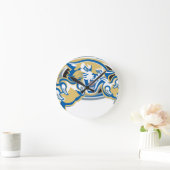 Wildcat Runde Wanduhr (Zuhause)