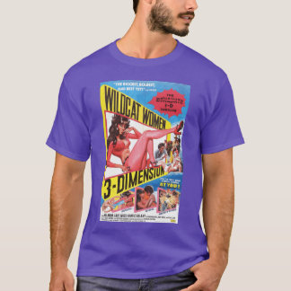 Wildcat Women 3D - modern T-Shirt