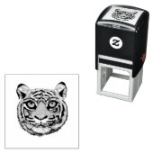 Wildcat Young Tiger Face Permastempel (Beispiel)