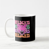 Wildcats School Mascot Kaffeetasse (Links)