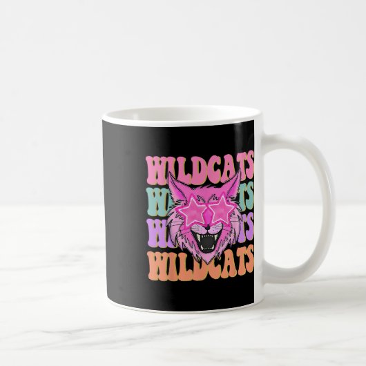 Wildcats School Mascot Kaffeetasse (Rechts)