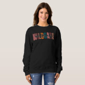 Wildcats School Sports Fan Team Spirit Sweatshirt (Vorne ganz)
