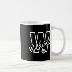 Wildcats-Schul-Sport-Fan-Teamgeist-Fußball-Ba Kaffeetasse