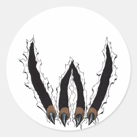 Wildcats Sportteam kämpft durch Al Rio Runder Aufkleber (Vorderseite)