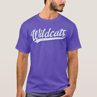 Wildcats Vintage Sports Name Design Gifts Men Wome T-Shirt