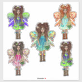 Wildchild Fairy Sticker (Blatt)
