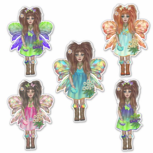 Wildchild Fairy Sticker (Vorderseite)