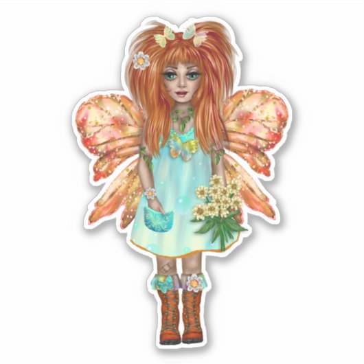 Wildchild Fairy Sticker (Vorderseite)