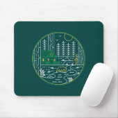 Wildcome Zuhause 1 Mousepad (Mit Mouse)