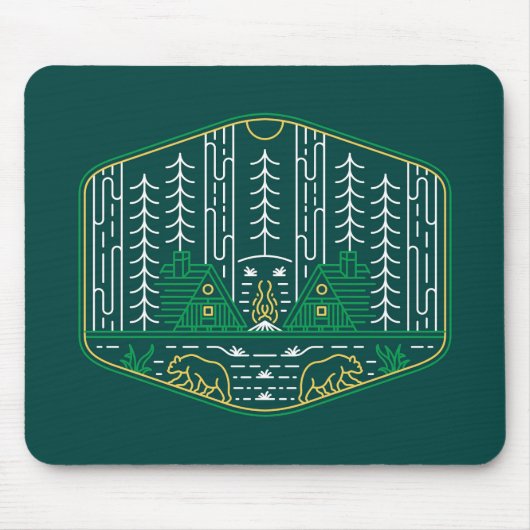 Wildcome Zuhause 3 Mousepad (Vorne)