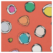 Wilddot Cadmium Stoff (Nahaufnahme)