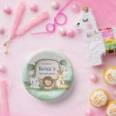 wilde 1. Geburtstagsjungelsafari Geburtstagsparty Pappteller (Party)