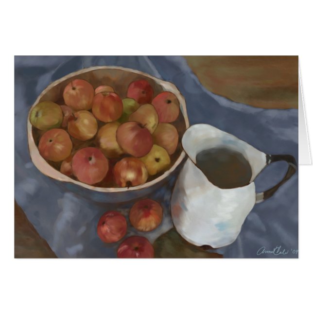 Wilde Äpfel aus dem Geheimen Obstgartengemälde (Vorderseite (Horizontal))