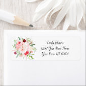 Wilde Aquarellgarten Rücksendeadresse (Insitu)