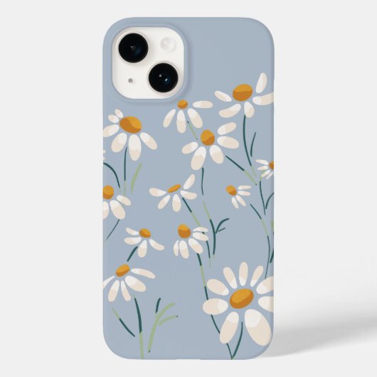 Wilde Ästhetik Chamomile Delikate Blume Case-Mate iPhone Hülle (Rückseite)