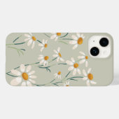 Wilde Ästhetik Chamomile Delikate Blume Case-Mate iPhone Hülle (Rückseite (Horizontal))