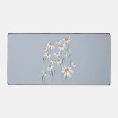 Wilde Ästhetik Chamomile Delikate Blume Schreibtischunterlage (Vorderseite)