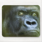 Wilde Augen - Silverback Mousepad (Vorne)