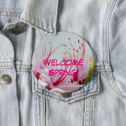 Wilde Azalea Blüten Button (Beispiel)