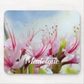 Wilde Azalea Blüten Mousepad (Vorne)
