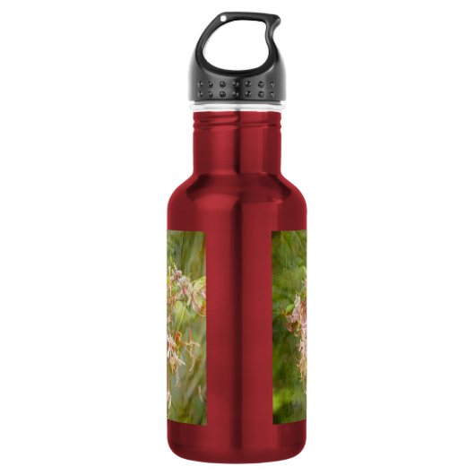 Wilde Azaleenblüten = Springtime Edelstahlflasche (Vorderseite)