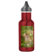 Wilde Azaleenblüten = Springtime Edelstahlflasche (Links)