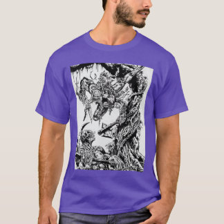WILDE BARBAREI-HORROR Vintage-Zombies Untote Ill T-Shirt