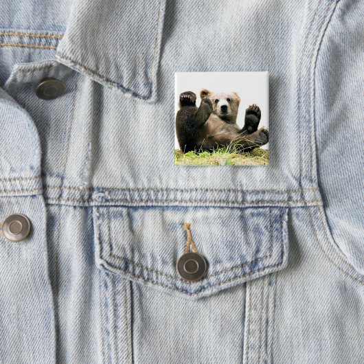 Wilde Bären Button (Beispiel)