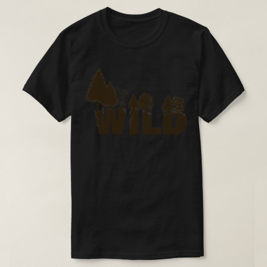 Wilde Bäume T-Shirt (Design vorne)