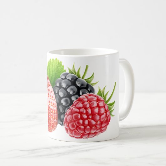 Wilde Beeren Kaffeetasse (VorderseiteRechts)