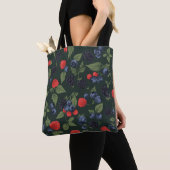 Wilde Beeren Muster Schulter Tote Bag Tasche (Von Nahem)