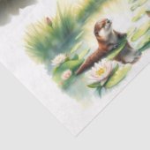 Wilde Bemalte Kollektion Seidenpapier (Ausschnitt)