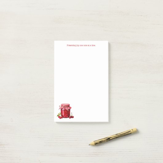 Wilde Berries - Nachhinweise Post-it Klebezettel (Auf Schreibtisch)