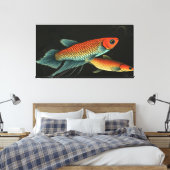 Wilde Betta-Paare Leinwanddruck (Insitu (Schlafzimmer))
