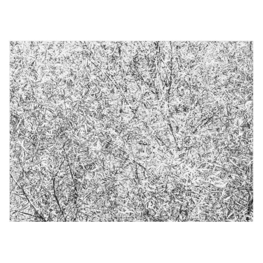 Wilde Blätter. Abstrakte Naturkunst Tischdecke (Vorderseite (Horizontal))