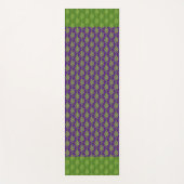 Wilde Blätter auf einer Yoga Mat Yogamatte (Vorderseite)