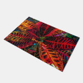 Wilde Blätter Fußmatte (Schrägansicht)