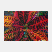 Wilde Blätter Fußmatte (Vorderseite)