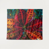 Wilde Blätter Wandteppich (Vorderseite (Horizontal))