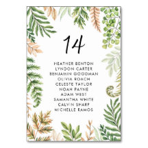 Wilde Blattpflanzen Hochzeitssitze im Wasser