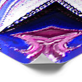 Wilde blaue Nächte.... Poster (Ecke)