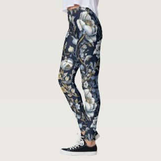 Wilde Blume à la William Morris Leggings
