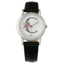 Wilde Blume Alphabet C Watch