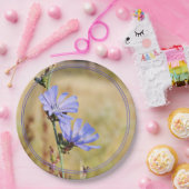 Wilde Blume am Morgen Pappteller (Party)