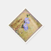 Wilde Blume am Morgen Serviette (Ecke)