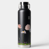Wilde Blume anpassbar Trinkflasche (Vorderseite)